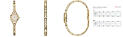 GUESS Watch, Women's Gold Tone Bracelet 22mm U0135L2